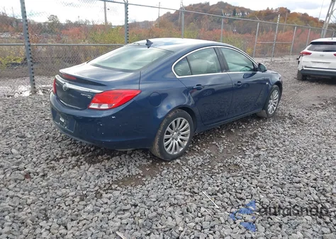 2011 Buick Regal Cxl Russelsheim from USA, damaged, VIN W04GU5GC4B1000199